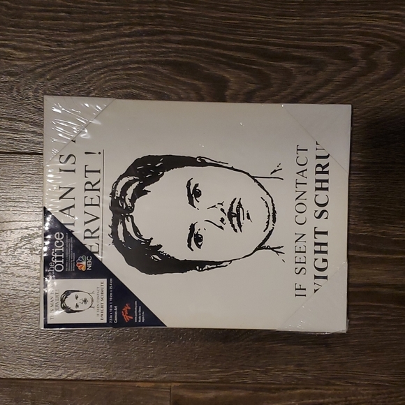 Just Funky THE OFFICE Dwight Schrute Wall Art 7.5" x 10" Canvas Art Decor - Picture 1 of 6